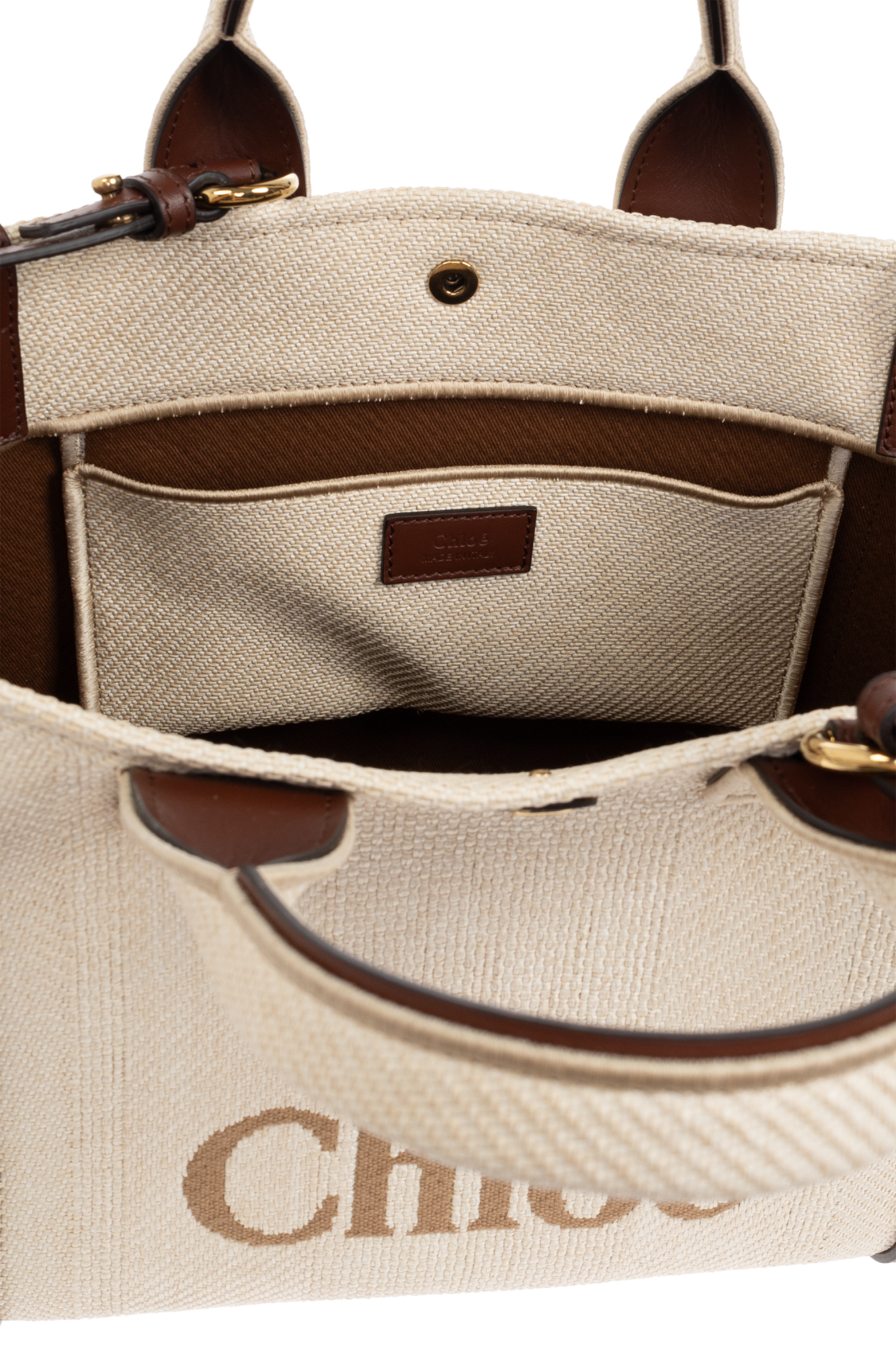 【Chloe】CARRY SMALL TOTE BAG◆CH25US911P19 Cream Chloé 'Carry Small' tote bag Chloé - Vitkac AS